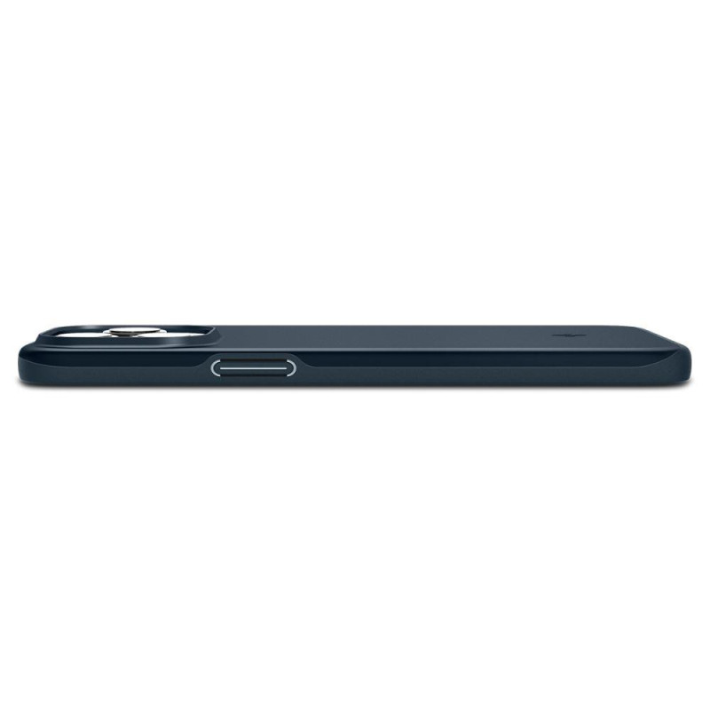 Apsauginis dėklas iPhone 15 Pro Max Thin Fit, juodas metalas