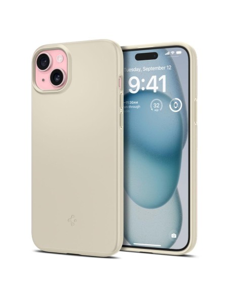 Apsauginis dėklas iPhone 15 Thin Fit, smėlio spalvos
 
Apsauginis dėklas iPhone 15 Thin Fit, smėlio spalvos