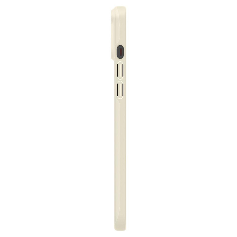 Apsauginis dėklas iPhone 15 Thin Fit, smėlio spalvos