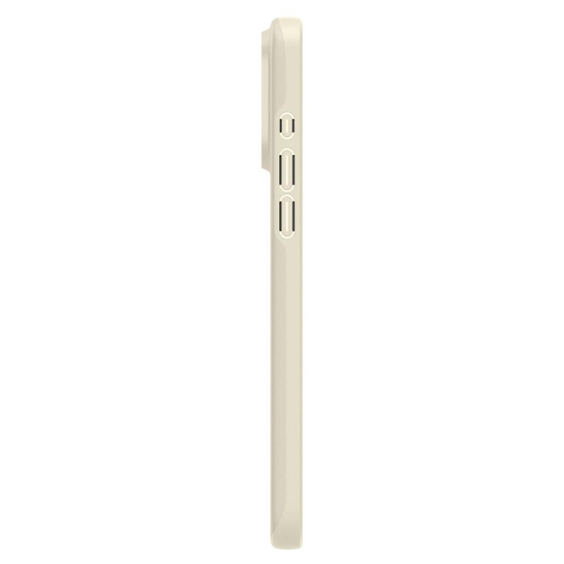 Apsauginis dėklas iPhone 15 Pro Max Thin Fit smėlio spalvos