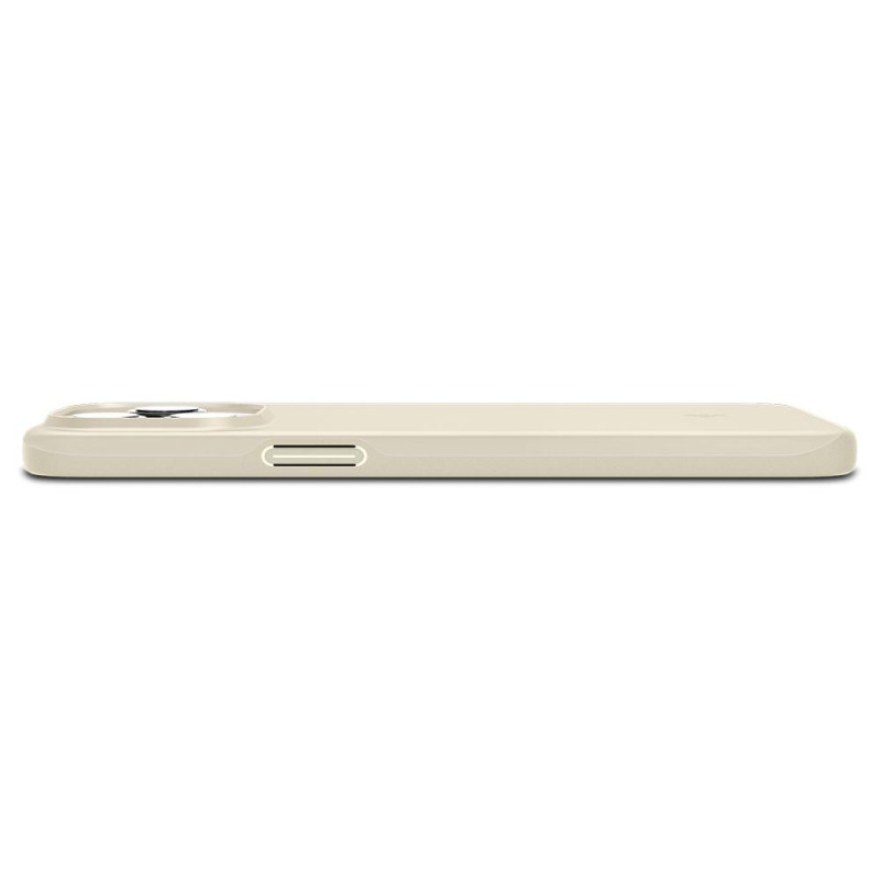 Apsauginis dėklas iPhone 15 Pro Max Thin Fit smėlio spalvos
