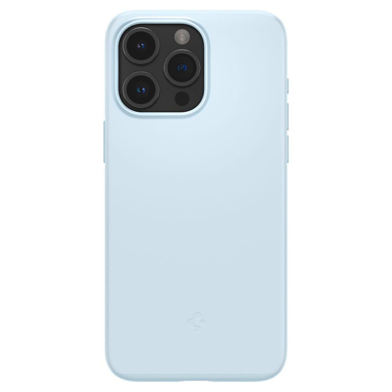 Apsauginis dėklas iPhone 15 Pro Max Thin Fit šviesiai mėlynas