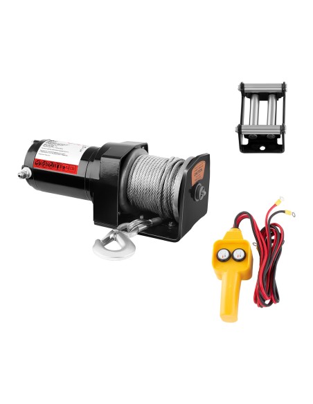 Visureigio lyno gervė automobiliniam lynui 15 m trauka 907 kg + pultelis