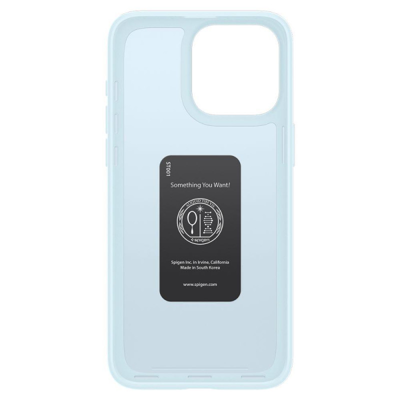 Apsauginis dėklas iPhone 15 Pro Max Thin Fit šviesiai mėlynas