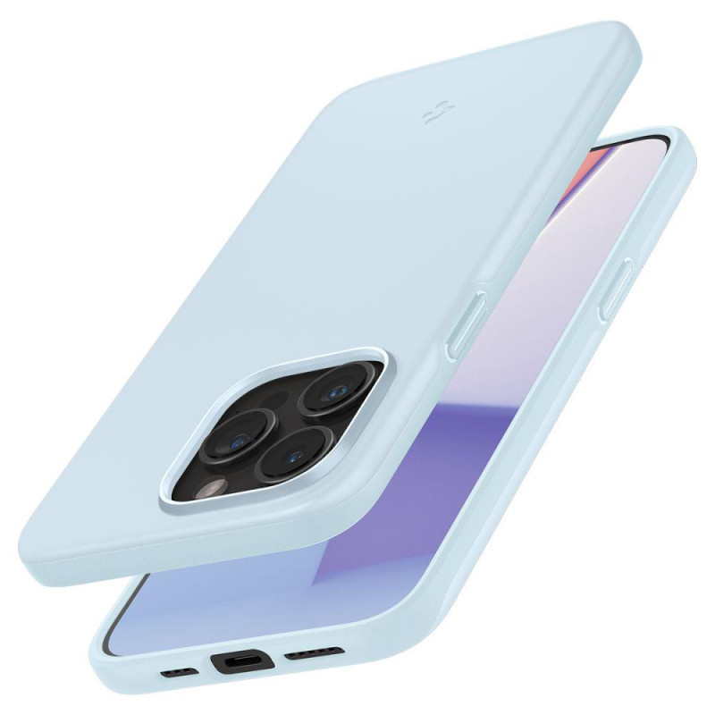 Apsauginis dėklas iPhone 15 Pro Max Thin Fit šviesiai mėlynas