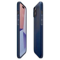 
Apsauginis dėklas iPhone 15 Thin Fit mėlynas
