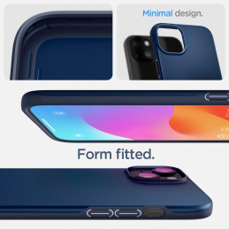 
Apsauginis dėklas iPhone 15 Thin Fit mėlynas
