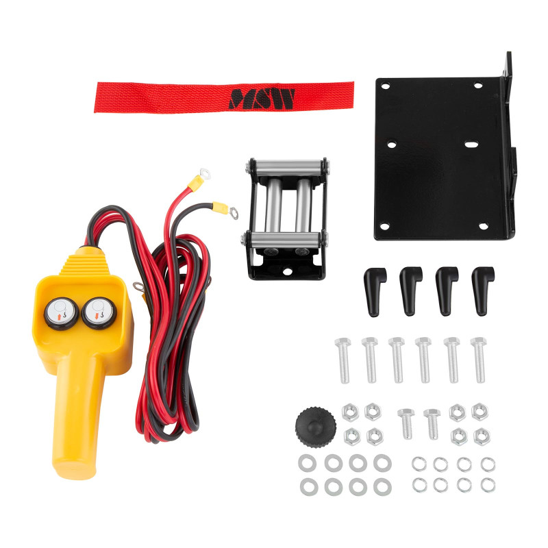 Visureigio lyno gervė automobiliniam lynui 15 m trauka 907 kg + pultelis