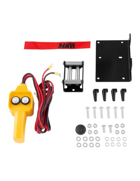 Visureigio lyno gervė automobiliniam lynui 15 m trauka 907 kg + pultelis