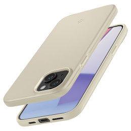 
Apsauginis dėklas iPhone 15 Plus Thin Fit, smėlio spalvos

