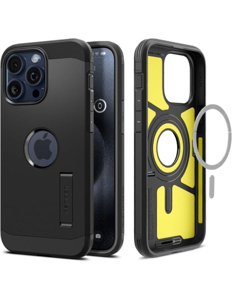 Tvirtas Armor MagSafe dėklas skirtas iPhone 15 Pro Max, juodas
 
Tvirtas Armor MagSafe dėklas skirtas iPhone 15 Pro Max, juodas