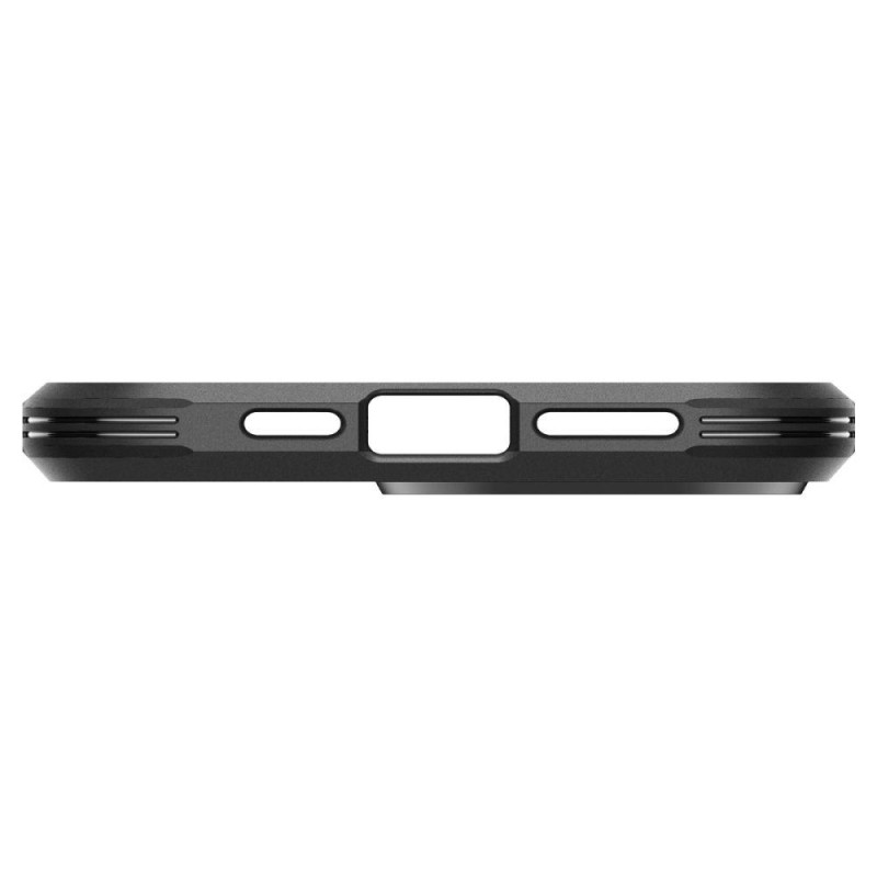 Tvirtas Armor MagSafe dėklas skirtas iPhone 15 Pro Max, juodas