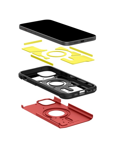 Tvirtas Armor MagSafe dėklas su stovu iPhone 15, raudonas
 
Tvirtas Armor MagSafe dėklas su stovu iPhone 15, raudonas
