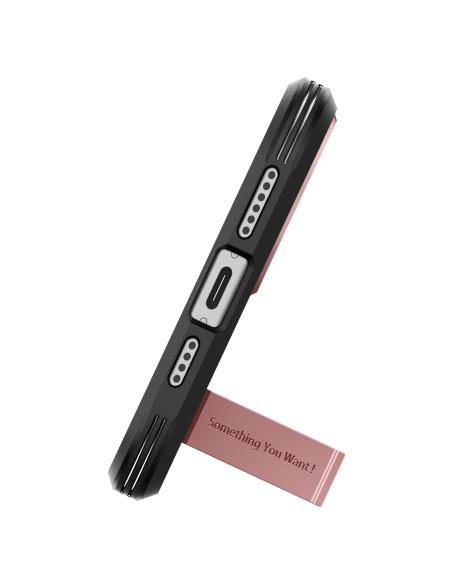 Tvirtas Armor MagSafe dėklas su stovu iPhone 15, rožinis
 
Tvirtas Armor MagSafe dėklas su stovu iPhone 15, rožinis