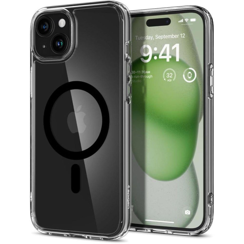 Ultra Hybrid Mag dėklas su MagSafe, skirtas iPhone 15 Plus, juodas
Ultra Hybrid Mag dėklas su MagSafe, skirtas iPhone 15 Plus, juodas