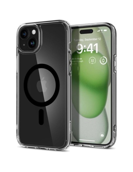 Ultra Hybrid Mag dėklas su MagSafe, skirtas iPhone 15 Plus, juodas
 
Ultra Hybrid Mag dėklas su MagSafe, skirtas iPhone 15 Plus, juodas
