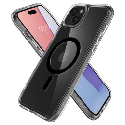 
Ultra Hybrid Mag dėklas su MagSafe, skirtas iPhone 15 Plus, juodas
