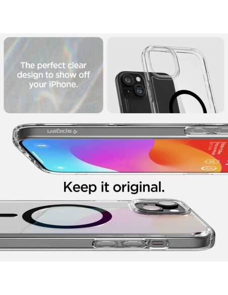 Ultra Hybrid Mag dėklas su MagSafe, skirtas iPhone 15 Plus, juodas
 
Ultra Hybrid Mag dėklas su MagSafe, skirtas iPhone 15 Plus, juodas