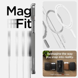 
Ultra Hybrid Mag dėklas su MagSafe, skirtas iPhone 15 Plus, juodas
