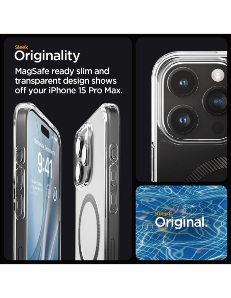 Ultra Hybrid Mag dėklas su MagSafe, skirtas iPhone 15 Pro Max, pilkas
 
Ultra Hybrid Mag dėklas su MagSafe, skirtas iPhone 15 Pro Max, pilkas