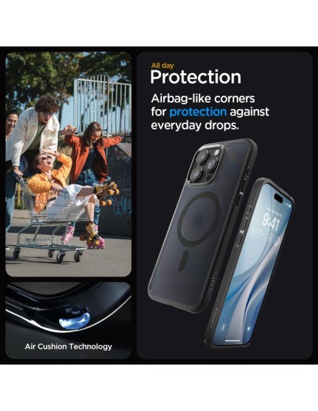 Ultra Hybrid Mag dėklas su MagSafe, skirtas iPhone 15 Pro, skaidrus ir juodas
 
Ultra Hybrid Mag dėklas su MagSafe, skirtas iPhone 15 Pro, skaidrus ir juodas