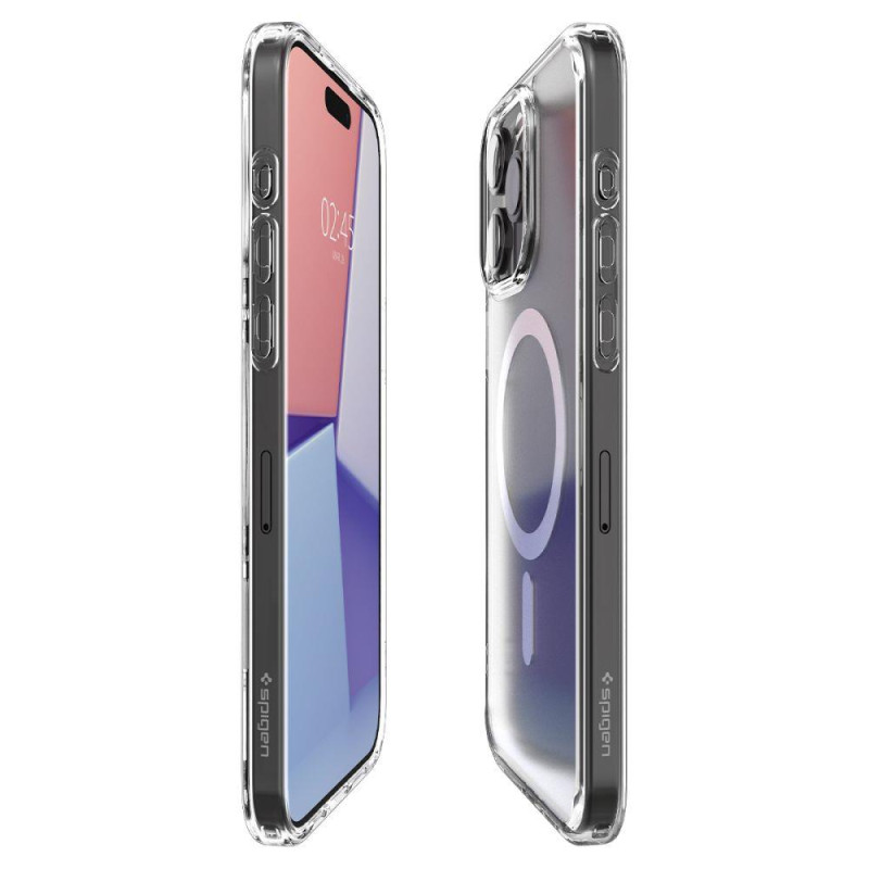 Ultra Hybrid Mag dėklas su MagSafe, skirtas iPhone 15 Pro, skaidrus