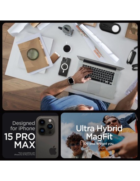 Ultra Hybrid Mag dėklas su MagSafe, skirtas iPhone 15 Pro Max, skaidrus
 
Ultra Hybrid Mag dėklas su MagSafe, skirtas iPhone 15 Pro Max, skaidrus