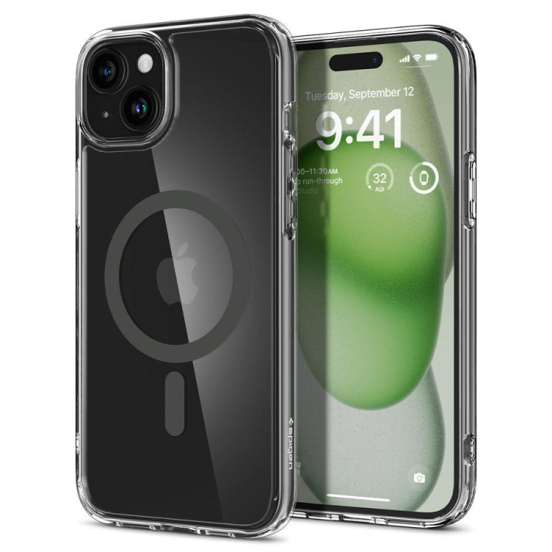 
Ultra Hybrid Mag dėklas su MagSafe, skirtas iPhone 15, grafitas
