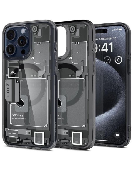 Ultra Hybrid Mag dėklas su MagSafe, skirtas iPhone 15 Pro, pilkas ir juodas
 
Ultra Hybrid Mag dėklas su MagSafe, skirtas iPhone 15 Pro, pilkas ir juodas