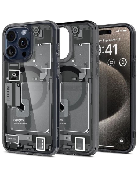 Ultra Hybrid Mag dėklas su MagSafe, skirtas iPhone 15 Pro Max, pilkas ir juodas
 
Ultra Hybrid Mag dėklas su MagSafe, skirtas iPhone 15 Pro Max, pilkas ir juodas