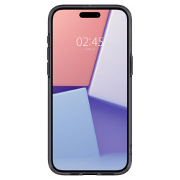 
Ultra Hybrid Mag dėklas su MagSafe, skirtas iPhone 15 Pro Max, pilkas ir juodas
