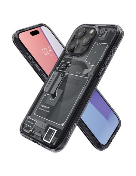 Ultra Hybrid Mag dėklas su MagSafe, skirtas iPhone 15 Pro Max, pilkas ir juodas
 
Ultra Hybrid Mag dėklas su MagSafe, skirtas iPhone 15 Pro Max, pilkas ir juodas