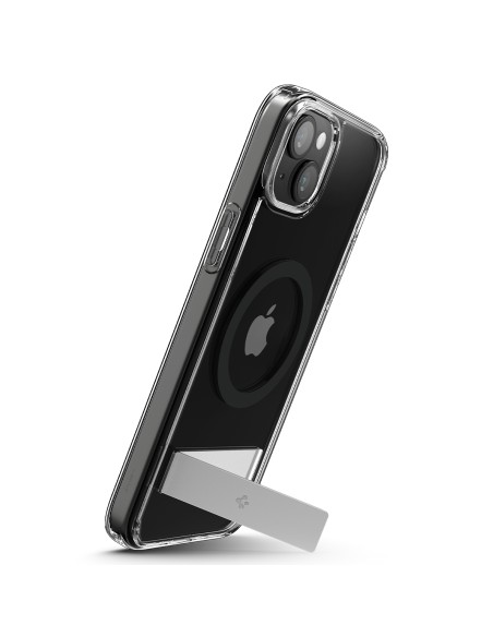 
Ultra Hybrid S MagSafe dėklas su stovu iPhone 15, juodas
