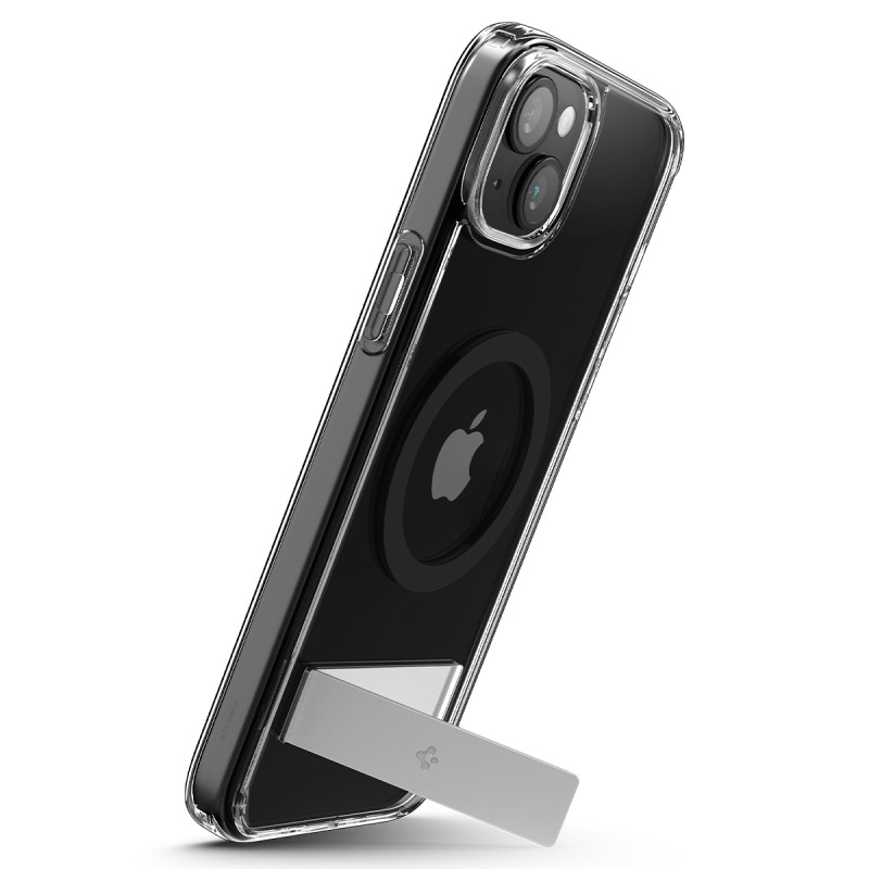 Ultra Hybrid S MagSafe dėklas su stovu iPhone 15 Plus, juodas