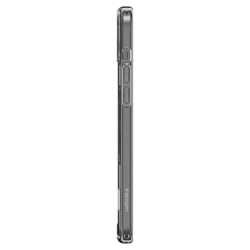 Ultra Hybrid S MagSafe dėklas su stovu iPhone 15, skaidrus