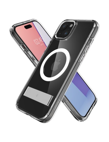Ultra Hybrid S MagSafe dėklas su stovu iPhone 15 Plus, skaidrus
 
Ultra Hybrid S MagSafe dėklas su stovu iPhone 15 Plus, skaidrus