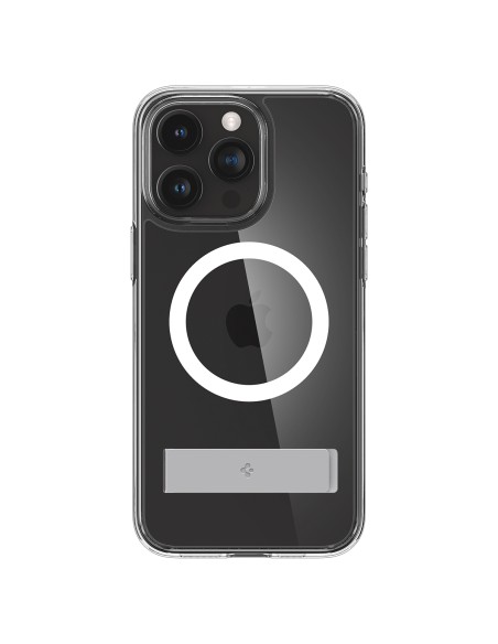 
Ultra Hybrid S MagSafe dėklas su stovu iPhone 15 Pro, skaidrus
