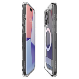 
Ultra Hybrid S MagSafe dėklas su stovu iPhone 15 Pro, skaidrus
