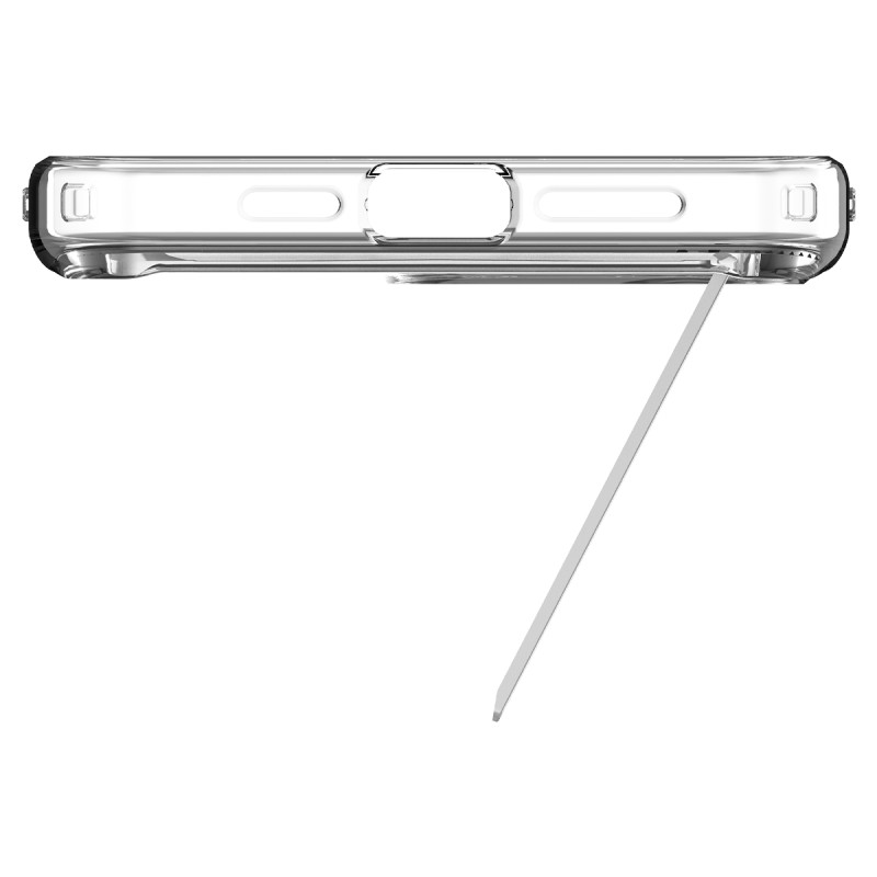 
Ultra Hybrid S MagSafe dėklas su stovu iPhone 15 Pro, skaidrus
