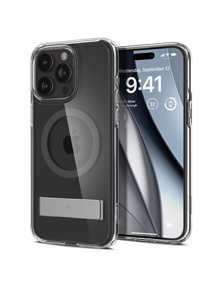 Ultra Hybrid S MagSafe dėklas su stovu iPhone 15 Pro, grafitas
 
Ultra Hybrid S MagSafe dėklas su stovu iPhone 15 Pro, grafitas
