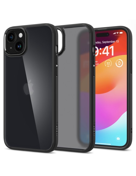 Ultra Hybrid dėklas iPhone 15 Plus juodas
 
Ultra Hybrid dėklas iPhone 15 Plus juodas