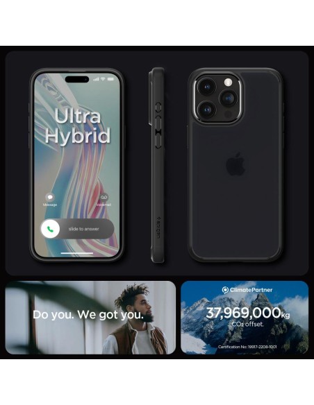Ultra Hybrid dėklas skirtas iPhone 15 Pro, skaidrus ir juodas
 
Ultra Hybrid dėklas skirtas iPhone 15 Pro, skaidrus ir juodas