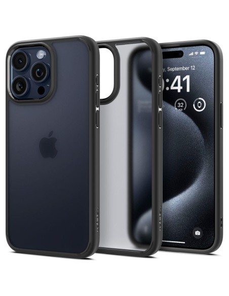 Ultra Hybrid dėklas skirtas iPhone 15 Pro Max, skaidrus ir juodas
 
Ultra Hybrid dėklas skirtas iPhone 15 Pro Max, skaidrus ir juodas