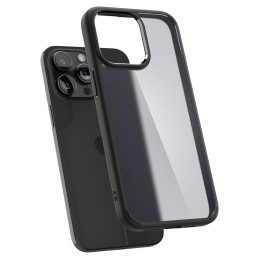 
Ultra Hybrid dėklas skirtas iPhone 15 Pro Max, skaidrus ir juodas
