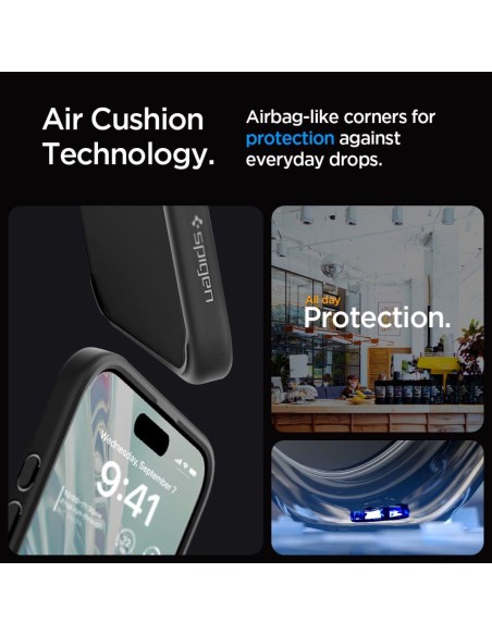 Ultra Hybrid dėklas skirtas iPhone 15 Pro Max, skaidrus ir juodas
 
Ultra Hybrid dėklas skirtas iPhone 15 Pro Max, skaidrus ir juodas