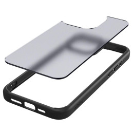 
Ultra Hybrid dėklas skirtas iPhone 15 Pro Max, skaidrus ir juodas
