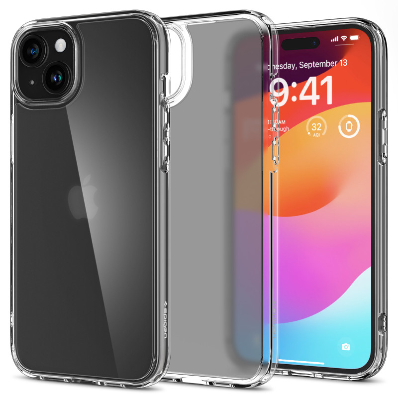 
Ultra Hybrid dėklas iPhone 15 Plus skaidrus
