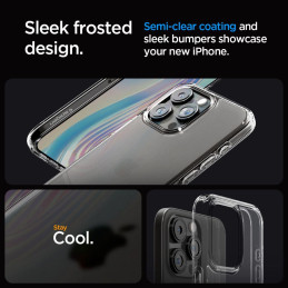 
Ultra Hybrid dėklas iPhone 15 Pro Max skaidrus
