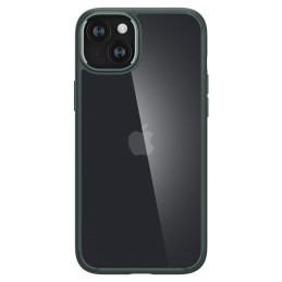 
Ultra Hybrid dėklas skirtas iPhone 15, tamsiai žalias
