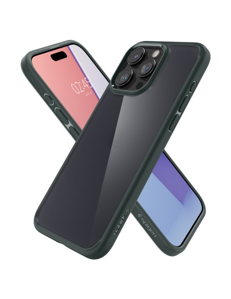 Ultra Hybrid dėklas skirtas iPhone 15 Pro, tamsiai žalias
 
Ultra Hybrid dėklas skirtas iPhone 15 Pro, tamsiai žalias